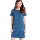 Two By Vince Camuto Two By Vince Camuto Indigo Denim Shirt Dress - True Blue