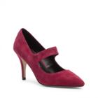 Sole Society Sole Society Deven Mary Jane Pump - Dark Red-5.5