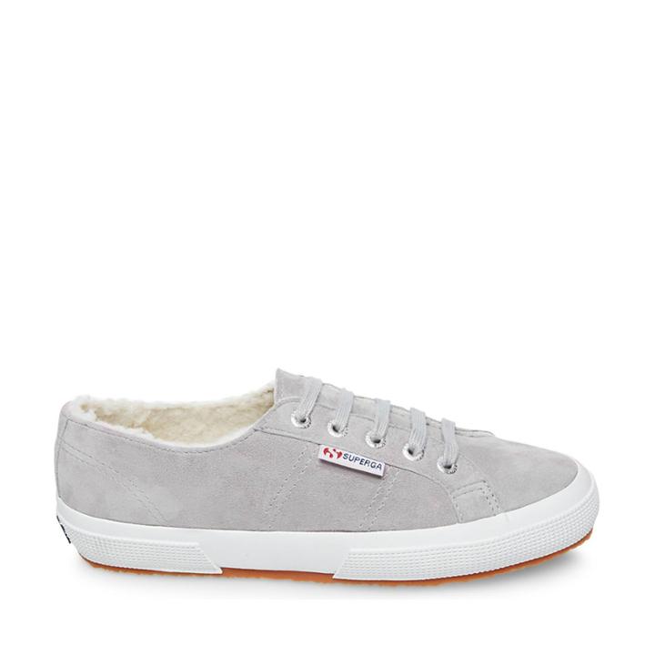 Superga Superga 2750 Kidsuew Suede Sneaker - Grey