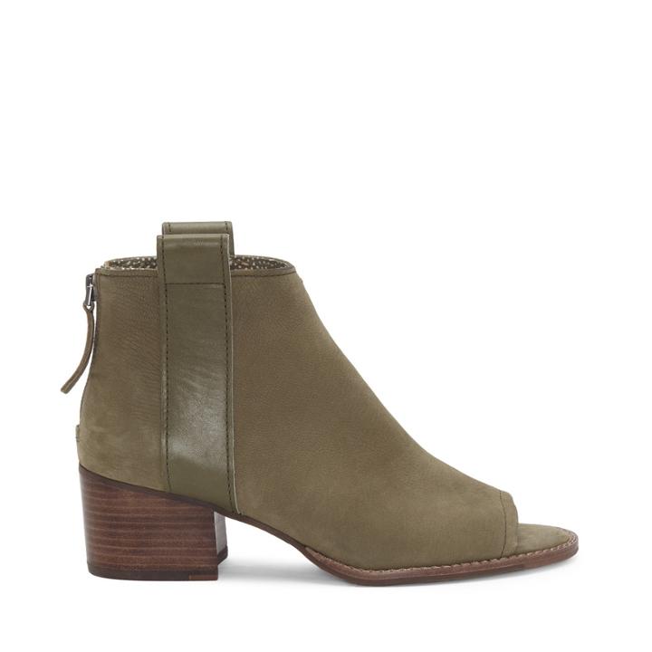 Ed Ellen Degeneres Ed Ellen Degeneres Taromi Peep Toe Bootie - Chive-6