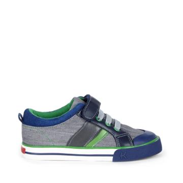 See Kai Run See Kai Run Jesse Colorful Sneaker - Gray
