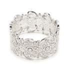 Sole Society Sole Society Ornate Cuff - Silver-one Size