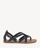 Lucky Brand Lucky Brand Ainsley Strappy Flats Sandals Black Size 6 Leather From Sole Society