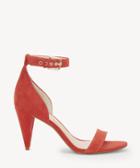 Vince Camuto Vince Camuto Women's Cashane Ankle Strap Sandals Tomatoe Tang Size 5 Leather From Sole Society