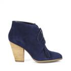 Sole Society Sole Society Tallie Suede Tassel Bootie - New Navy-8.5