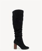 Sole Society Sole Society Bali Slouchy Boots Black Size 5 Suede