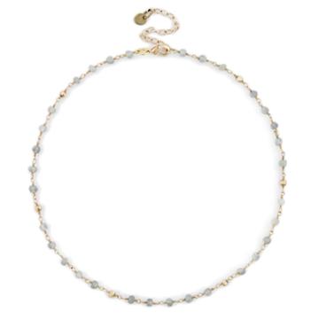 Karen London Karen London 24k Gold Plated Floating Choker - Labradorite