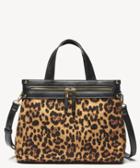 Sole Society Women's Zypa Satchel Vegan In Color: Leopard Bag Vegan Leather From Sole Society