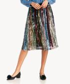 J.o.a. J.o.a. Women's Sequin Midi Skirt Multicolor Size Xs From Sole Society