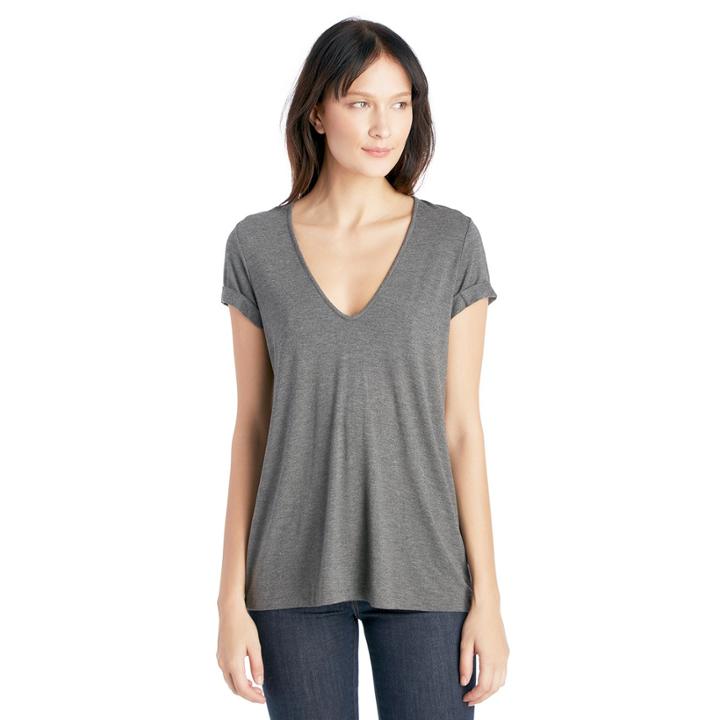 Stylesaint Stylesaint Beechwood U Neck Tee - Heather
