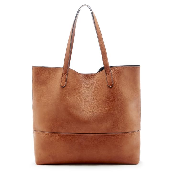 Sole Society Sole Society Dawson Oversize Shopper - Cognac