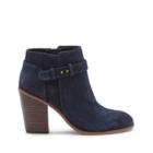 Sole Society Sole Society Lyriq Heeled Ankle Bootie - Ink Navy