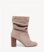 Sole Society Women's Belen Slouchy Bootie Night Taupe Size 5 Suede From Sole Society