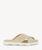 Lucky Brand Lucky Brand Mahlay Criss Cross Flats Sandals Travertine Size 5 Leather From Sole Society