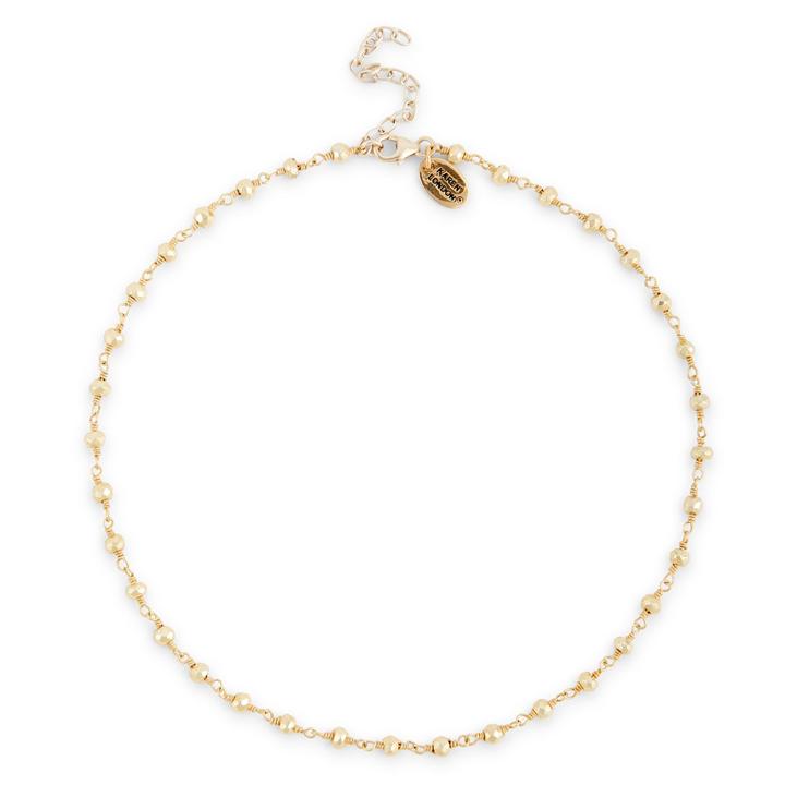 Karen London Karen London 24k Gold Plated Floating Choker - Gold