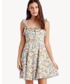 Astr Astr Hannah Dress Blue Pink Floral Size Extra Small From Sole Society