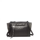 Sole Society Sole Society Kenzie Exotic Zippered Crossbody - Black Multi-one Size