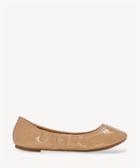 Lucky Brand Lucky Brand Emmie Foldable Ballet Flat - Nude Hami Mirror-6