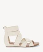 Vince Camuto Vince Camuto Women's Seevina Strappy Low Wedges Sandals Vanilla Size 5 Leather From Sole Society