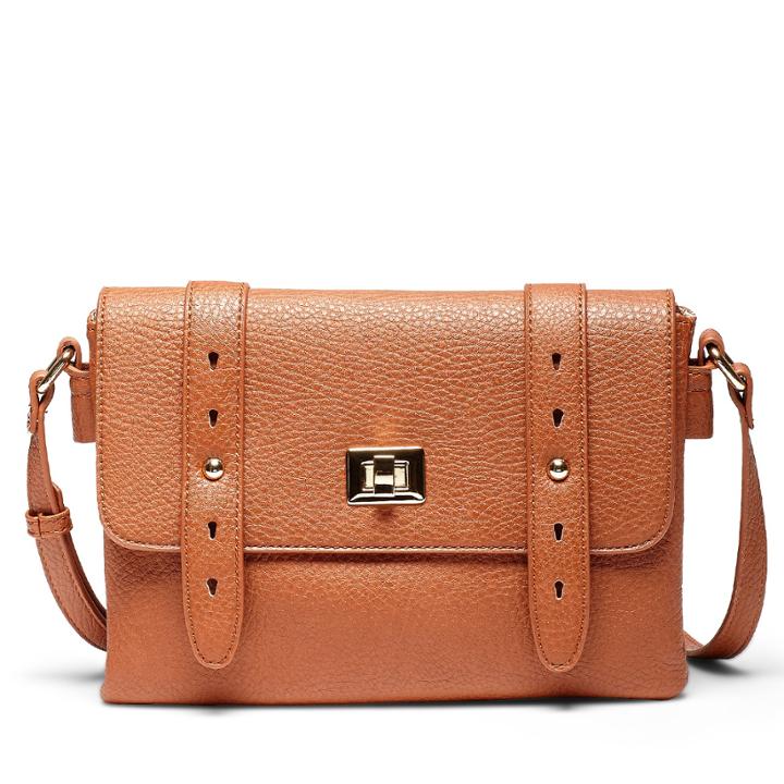 Sole Society Sole Society Gia Crossbody W/ Front Flap - Cognac-one Size