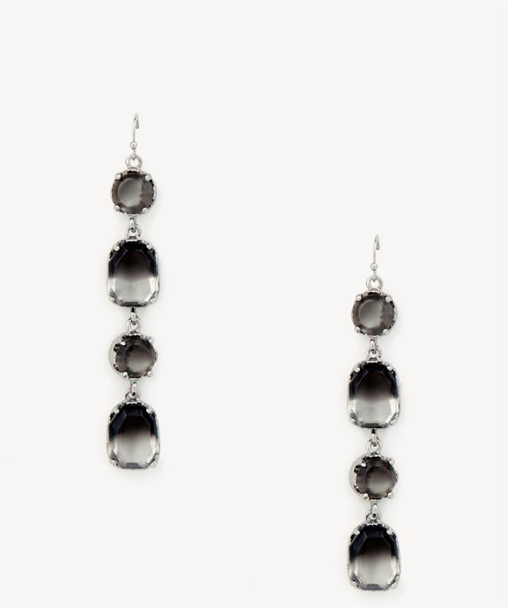 Sole Society Women's Stone Oasis Drop Earrings Grey Combo One Size From Sole Society