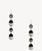 Sole Society Women's Stone Oasis Drop Earrings Grey Combo One Size From Sole Society