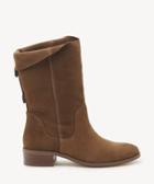 Sole Society Women's Calanth Slouchy Bootie Tobacco Size 10 Suede From Sole Society