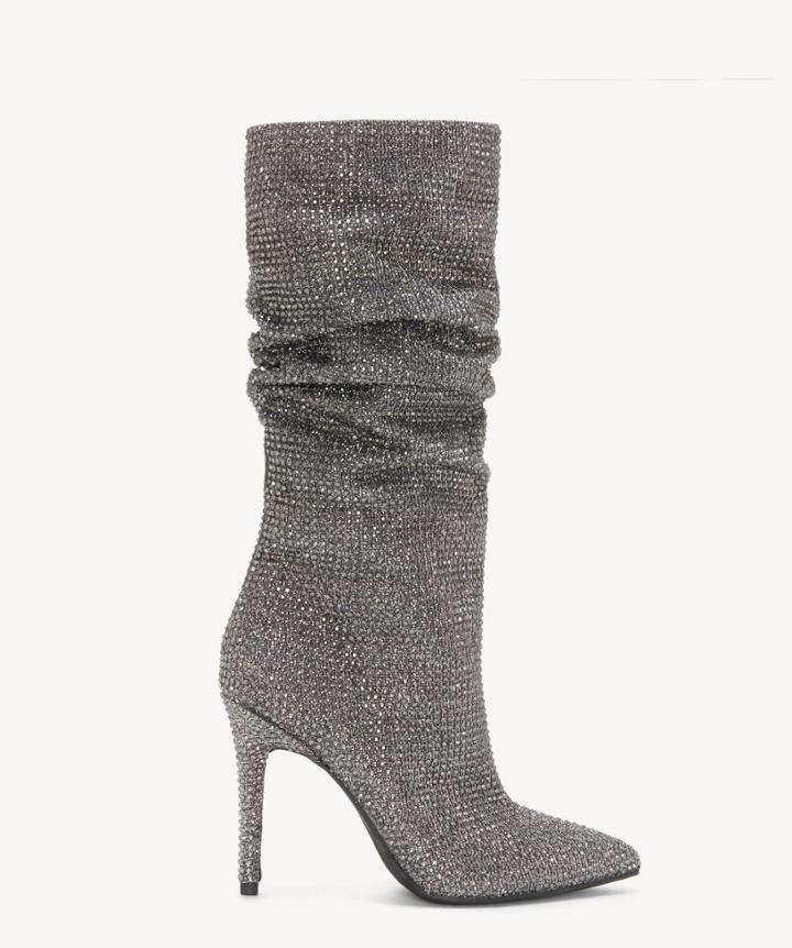 Jessica Simpson Jessica Simpson Women's Layzer In Color: Pewter Multi Shoes Size 10 Glitter Leopard From Sole Society