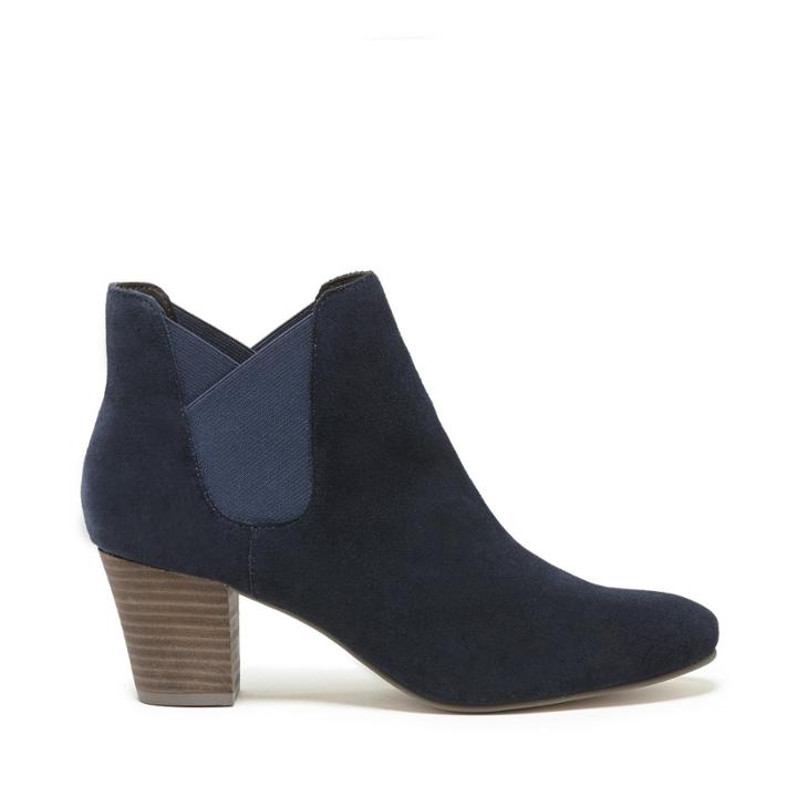 Sole Society Sole Society Acacia Gore Ankle Bootie - Ombre Blue-5