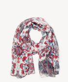 Sole Society Women's Ornate Printed Scarf Multi Cotton Modal From Sole Society