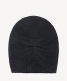 Sole Society Women's Wool Turban Beanie Hat Black Angora Nylon From Sole Society
