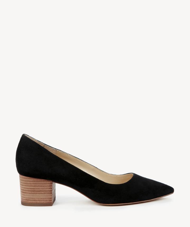 Sole Society Sole Society Andorra Block Heels Pumps Black Size 7.5 Haircalf