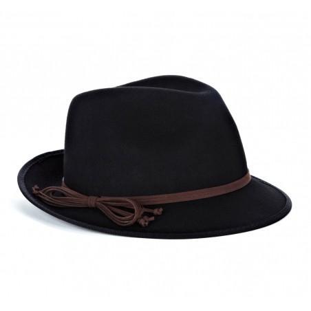 Solesociety Wool Felt Fedora - Black