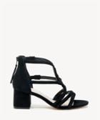 Sole Society Sole Society Jenina Strappy Sandals Black Size 5.5 Suede