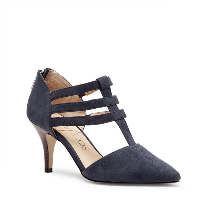 Sole Society Sole Society Mallory T-strap Heel - Indigo-6