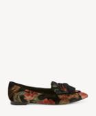 Sole Society Women's Hadlee Tassel Loafers Floral Velvet Size 5 Suede From Sole Society