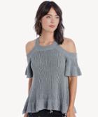 Dra Dra Amaya Sweater Heather Grey Size Extra Small From Sole Society