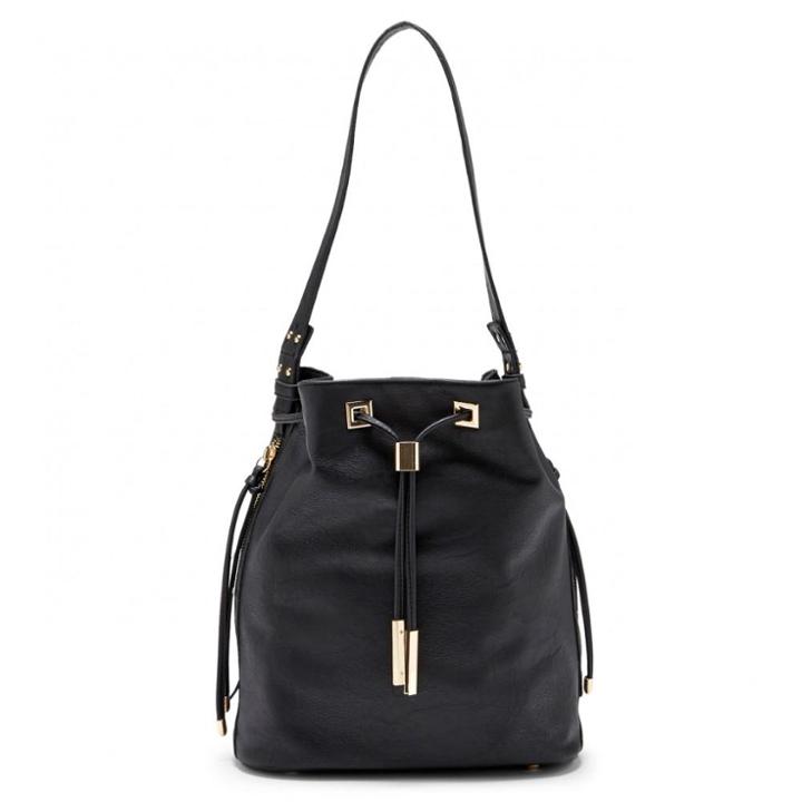 Sole Society Sole Society Logan Modern Bucket - Black-one Size