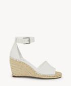 Vince Camuto Vince Camuto Women's Leera Espadrille Wedges Pure Size 5 Leather From Sole Society