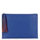 Sole Society Sole Society Jennings Tassel Pouch - Navy Orange-one Size
