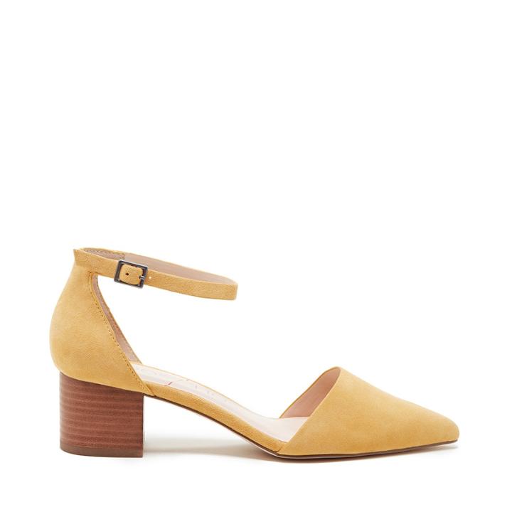 Sole Society Sole Society Katarina Two Piece Block Heel - Sunflower