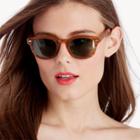 Sole Society Sole Society Bryant Acetate Retro Square Sunglasses