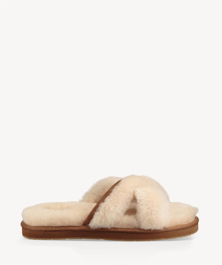 Ugg Ugg &reg; Women's Abela Statement Sandals Natural Size 5 Sheepskin From Sole Society