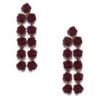 Sole Society Sole Society Senorita Statement Earring - Oxblood