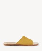 Urge Urge Latesha Flats Sandals Mustard Size 6 Suede From Sole Society