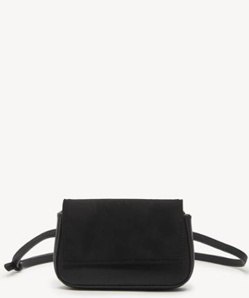 Sole Society Women's Kinza Belt Crossbody Vegan Bag Black From Sole Society