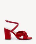 Sole Society Sole Society Joanan Knotted Sandal - Deep Coral-5