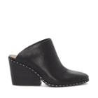 Lucky Brand Lucky Brand Women's Larsson2 Backless Bootie Black Size 6 Leather From Sole Society