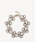 Sole Society Sole Society Deco Statement Bracelet Crystal One Size Os