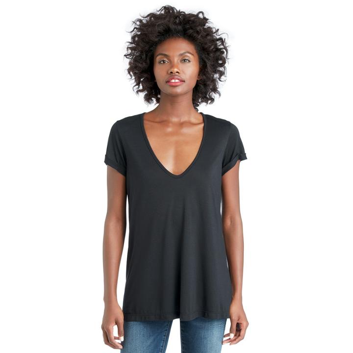 Stylesaint Stylesaint Beechwood U Neck Tee - Black